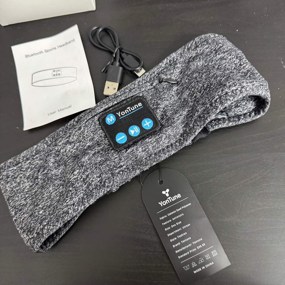 Bluetooth sports headband